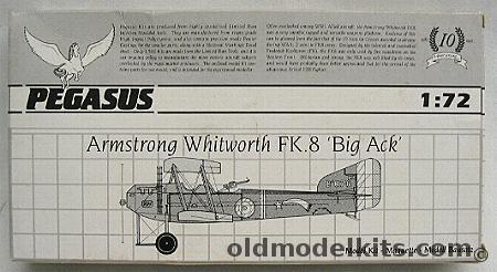 Pegasus 1/72 Armstrong Whitworth FK-8 'Big Ack' - (FK.8), 4007 plastic model kit
